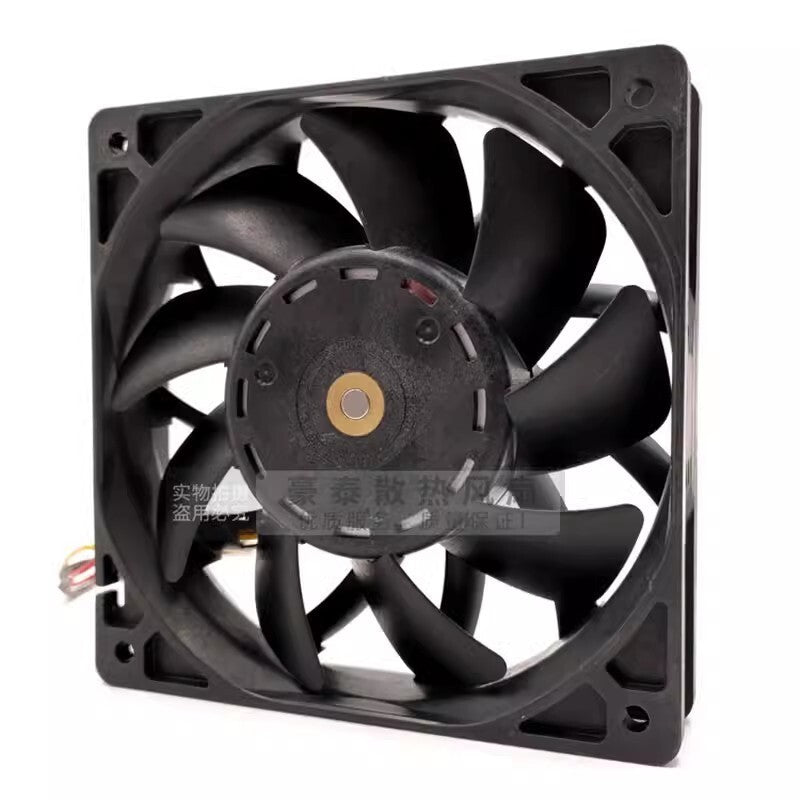 Sanyo 9GV1248P4J051 12025 DC48V 0.50A 4-Wire Server Cooling Fan