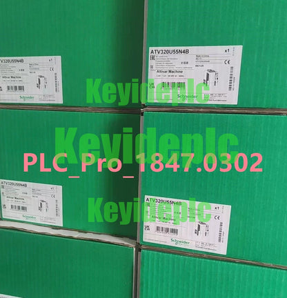 1PCS SCHNEIDER ATV320U55N4B frequency converter 5.5 kW 380-500 V Fast ship