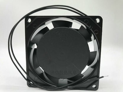 FONSONING FSY8025H2ASL 8025 220~240v AC50/60Hz 0.06A 8cm 2-wire cooling fan