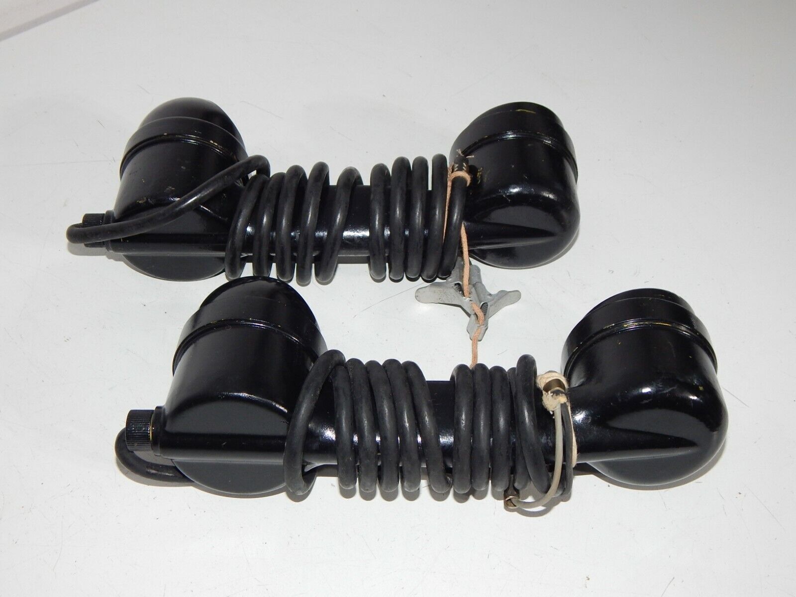 Used WWII US Army Field Telephone TS-10-G Handset ~1944 - US ARMY