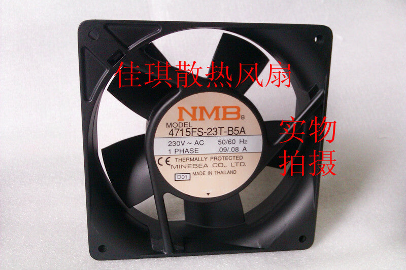 1pcs NMB 4715FS-23T-B5A 12CM 12038 230V 0.09A / 0.08A cooling fan