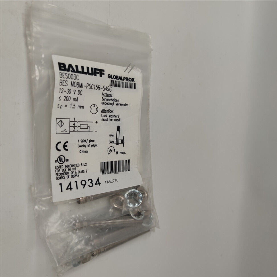 1PC BALLUFF BES M08MI-PSC15B-S49G Proximity Sensor Spot Stock - BALLUFF