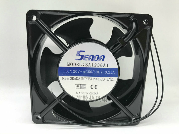 SEADA SA1238A1 110V 0.25A 12038 12cm 2-wire cabinet cooling fan