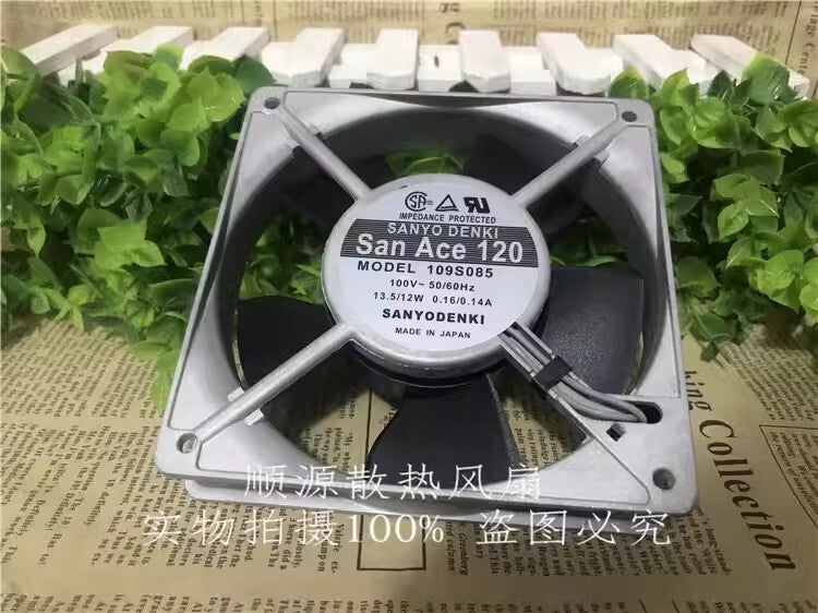 SAOYO 109S085 100V 13.5/12W 0.16A/0.14A Axial Cooling Fan