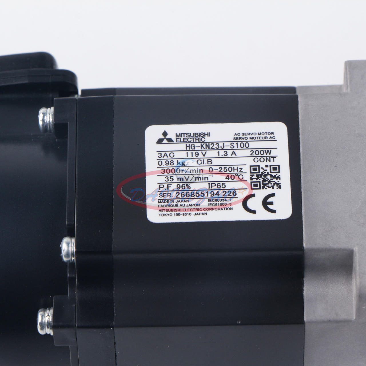 new ONE Mitsubishi HG-KN23J-S100 AC Servo Motor HG-KN23J-S10 - MITSUBISHI