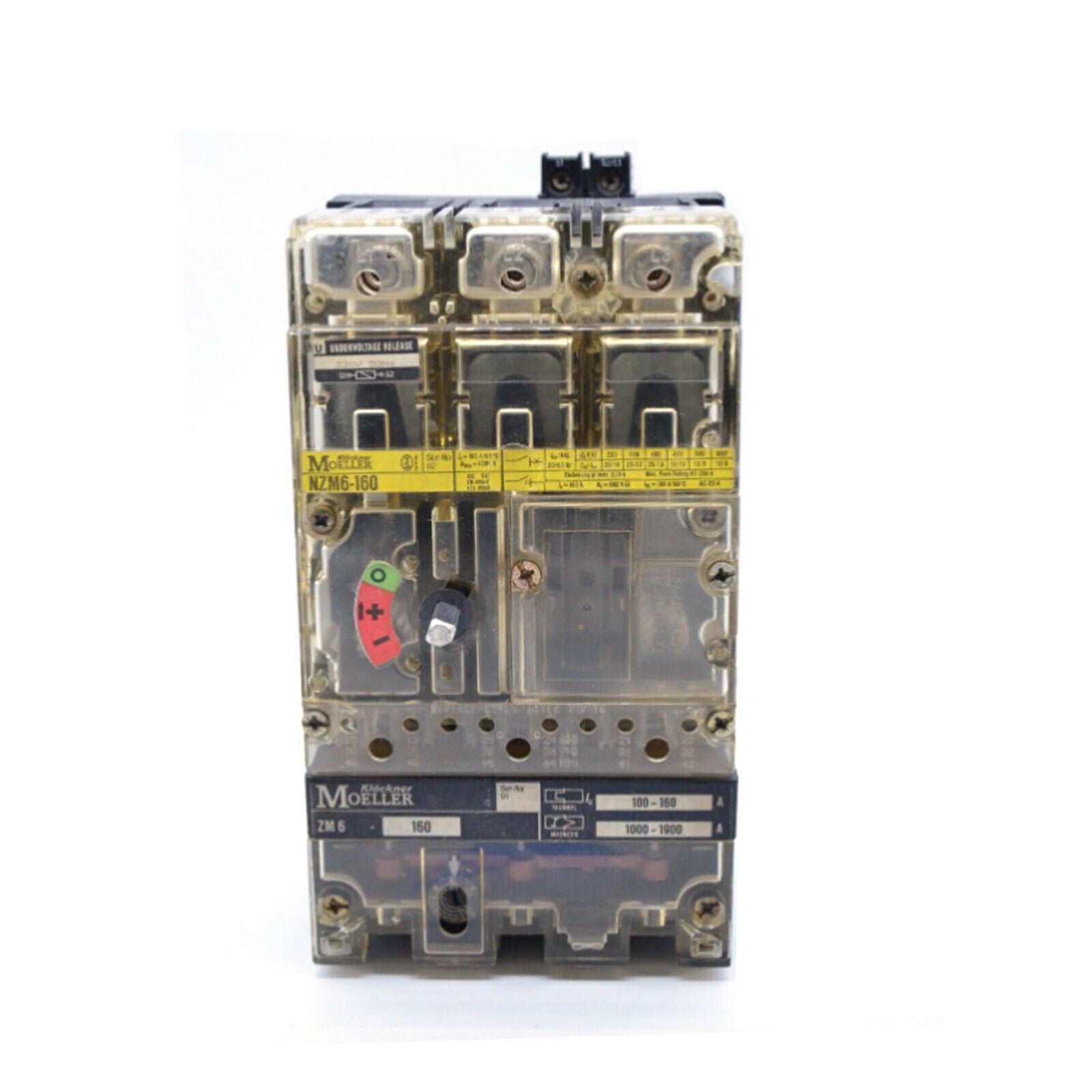New KLOCKNER MOELLER NZM6-160 Circuit Breaker 3P 160A 220-660V - KLOCKNER MOELLER