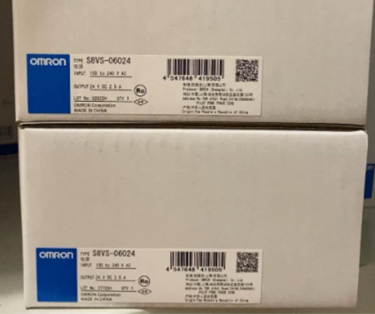 OMRON S8VS-06024 AC/DC CONVERTER 60W 24VDC BASIC PLC - OMRON