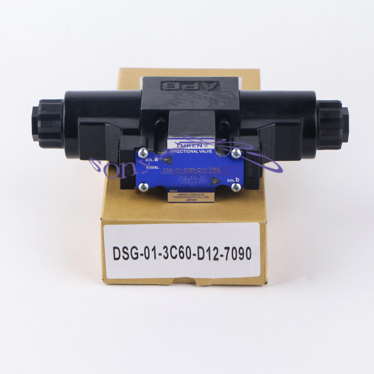 new 1PC YUKEN DSG-01-3C60-D12-7090 Directional Valve - YUKEN
