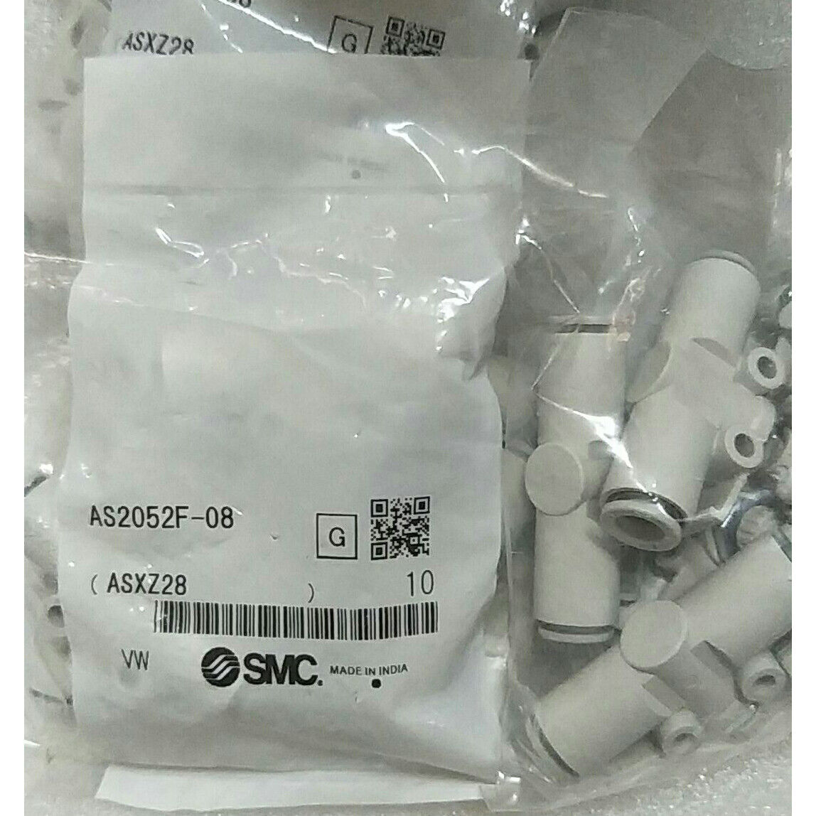 10-Pack SMC Control Valve AS2052F-08 - SMC