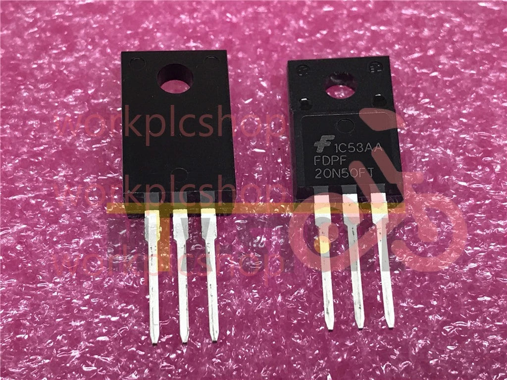 10PCS FDPF20N50FT Best Trans MOSFET N-CH 500V 20A 3-Pin(3+Tab TO-220