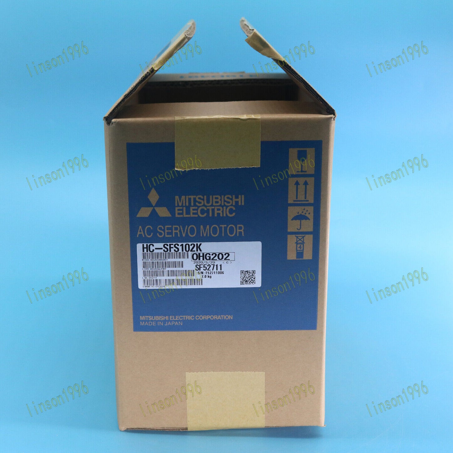 1pc Mitsubishi HC-SFS102K Servo Motor - MITSUBISHI