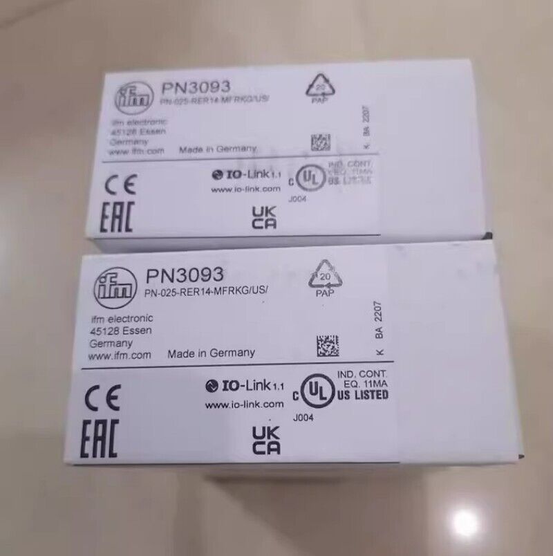 New 1PCS IFM PN3093 Pressure Sensor - IFM