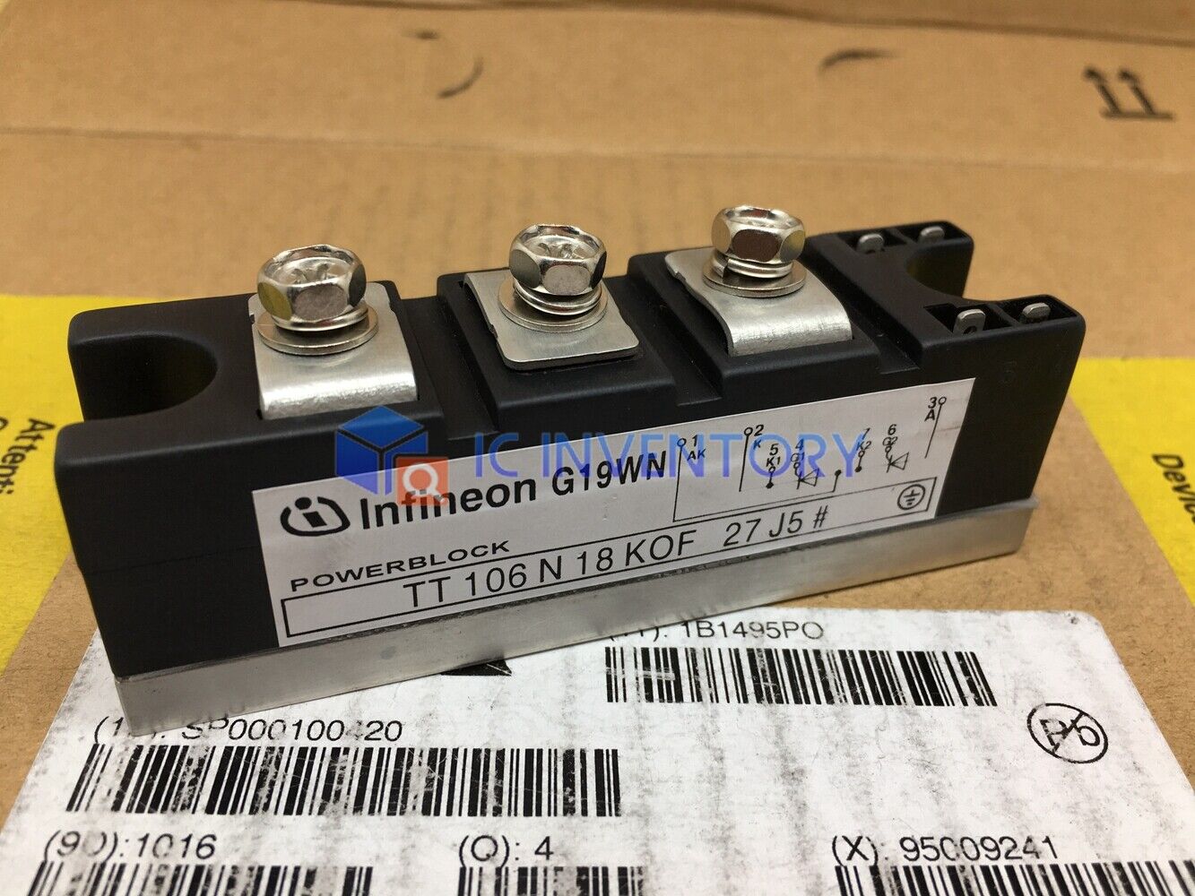 new 1PCS EUPEC TT106N18KOF TT106N18K0F Power Module Supply - EUPEC