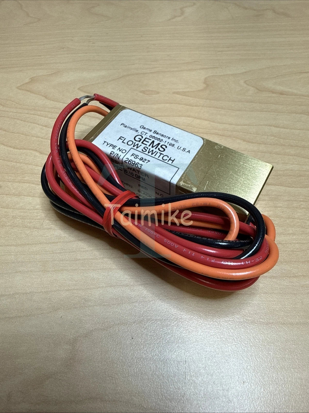 ! GEMS FS-927 Water Flow Switch 26963 0.10 GPM