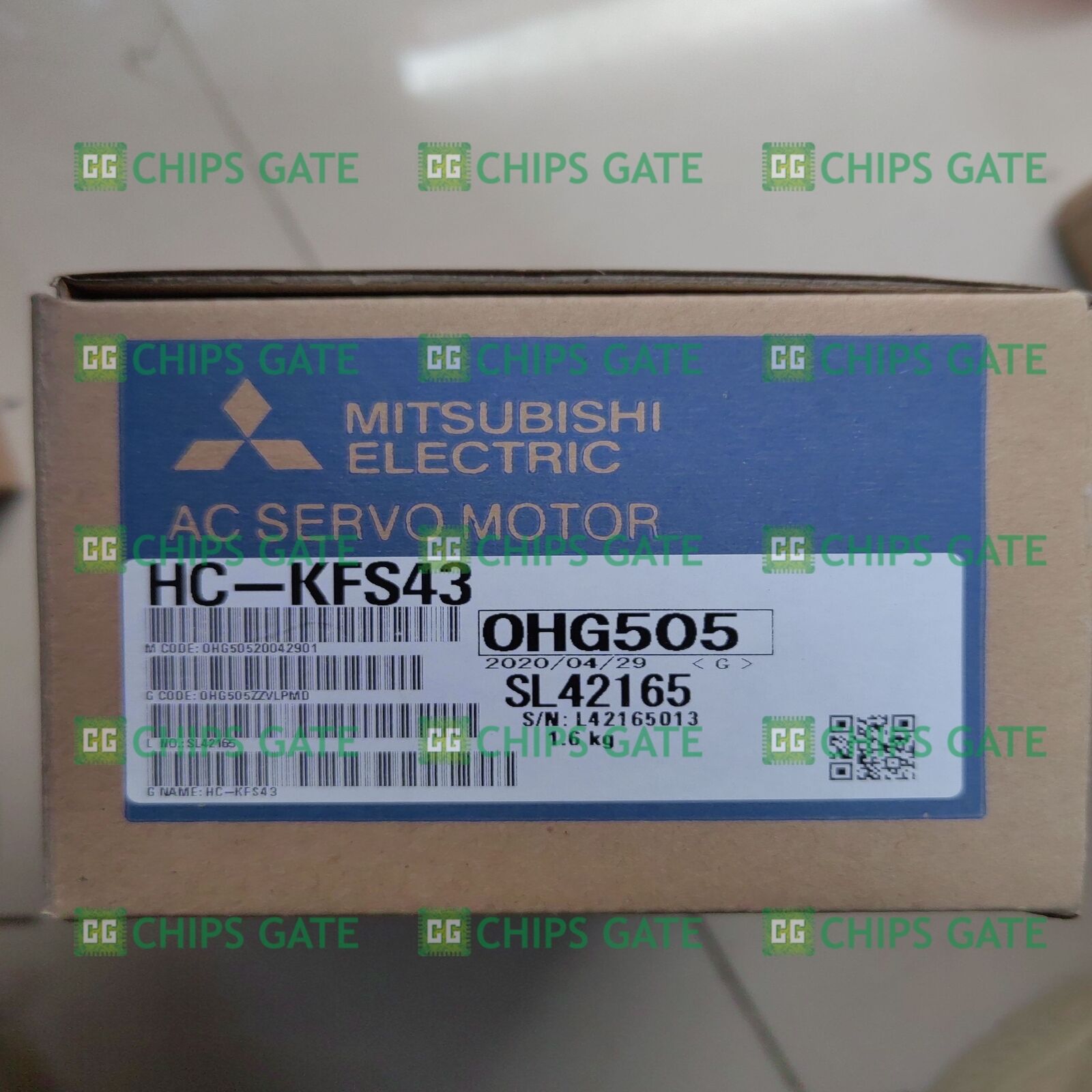 new 1PCS  MITSUBISHI Servo Motor HC-KFS43 HCKFS43