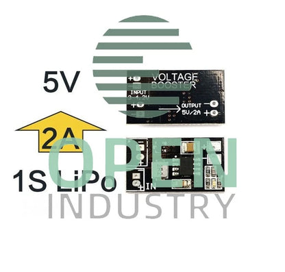 1PCS DC-DC 1S LiPo to 5V BEC 2A Output Booster Step-up Module for DLG F3P