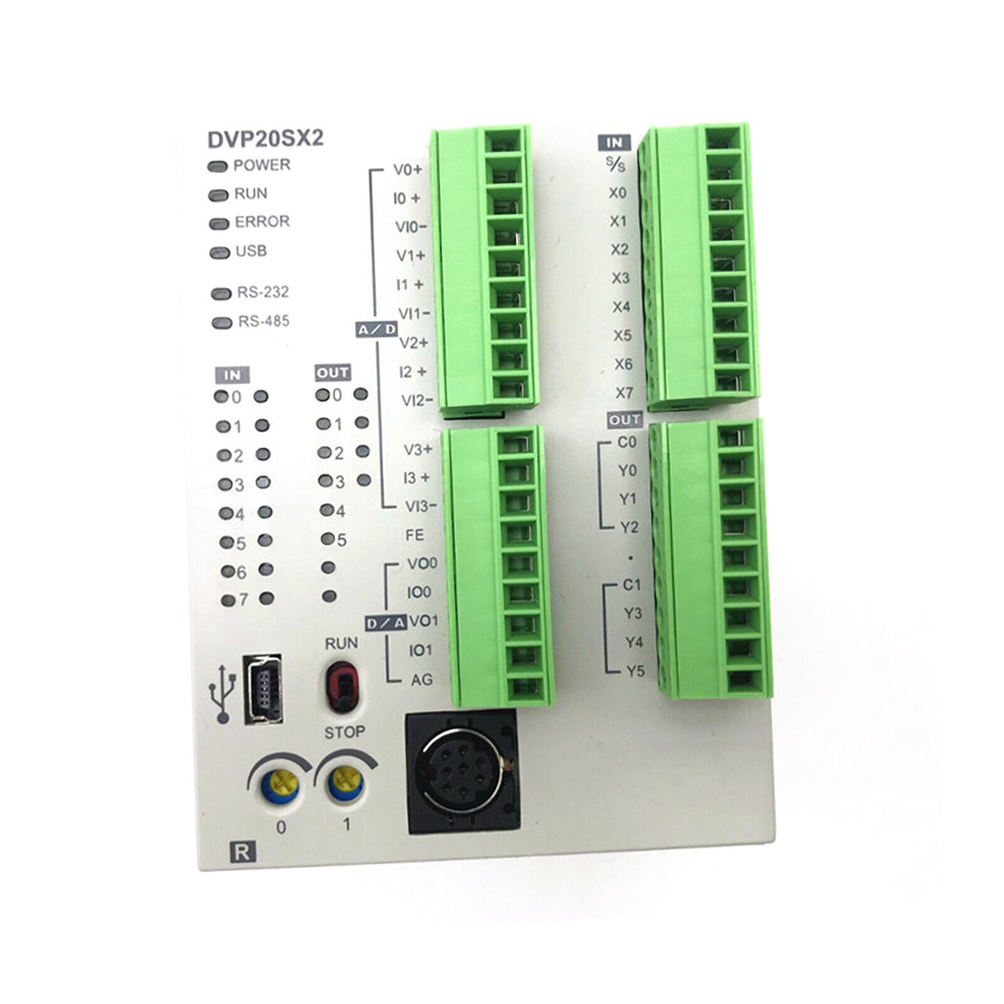 Delta Microprocessor Unit DVP20SX211R 20-point 8DI 6DO - DELTA