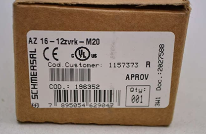 SCHMERSAL AZ16-12ZVRK-M20 Safety Door Switch - SCHMERSAL