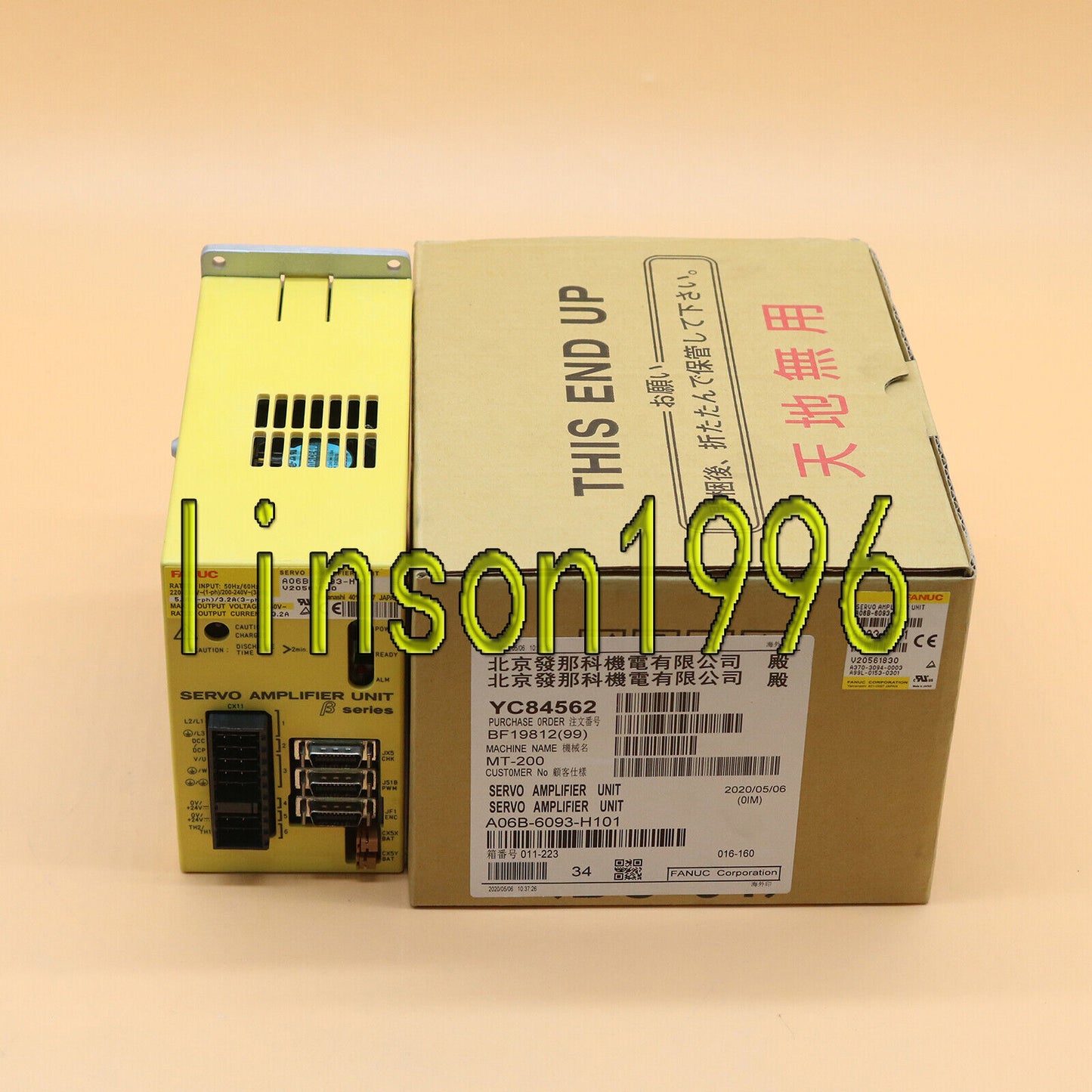 New Fanuc A06B6093H101 Servo Drive Fast Delivery - FANUC