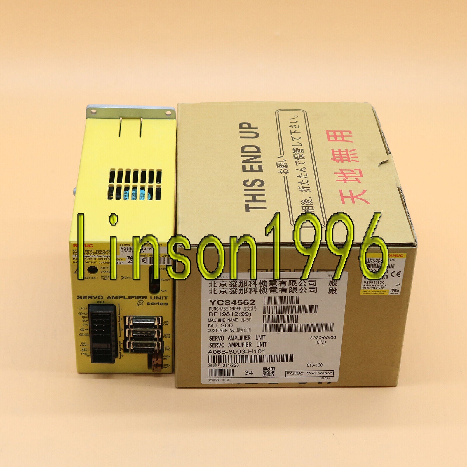 New Fanuc A06B6093H101 Servo Drive Fast Delivery - FANUC