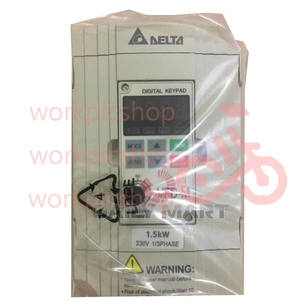 DELTA VFD015M23A Frequency Inverter Drive 3Phase 220V 1.5KW 2HP