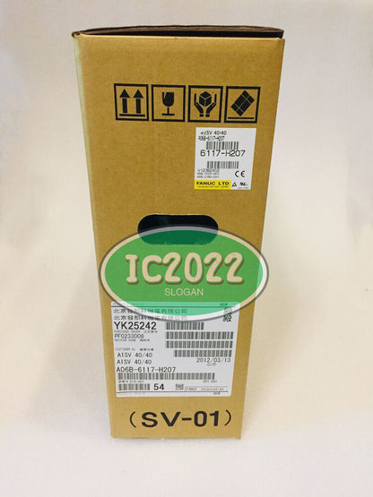 Fanuc AiSV 40/40 E Servo Amplifier Module A06B6117H207 - FANUC