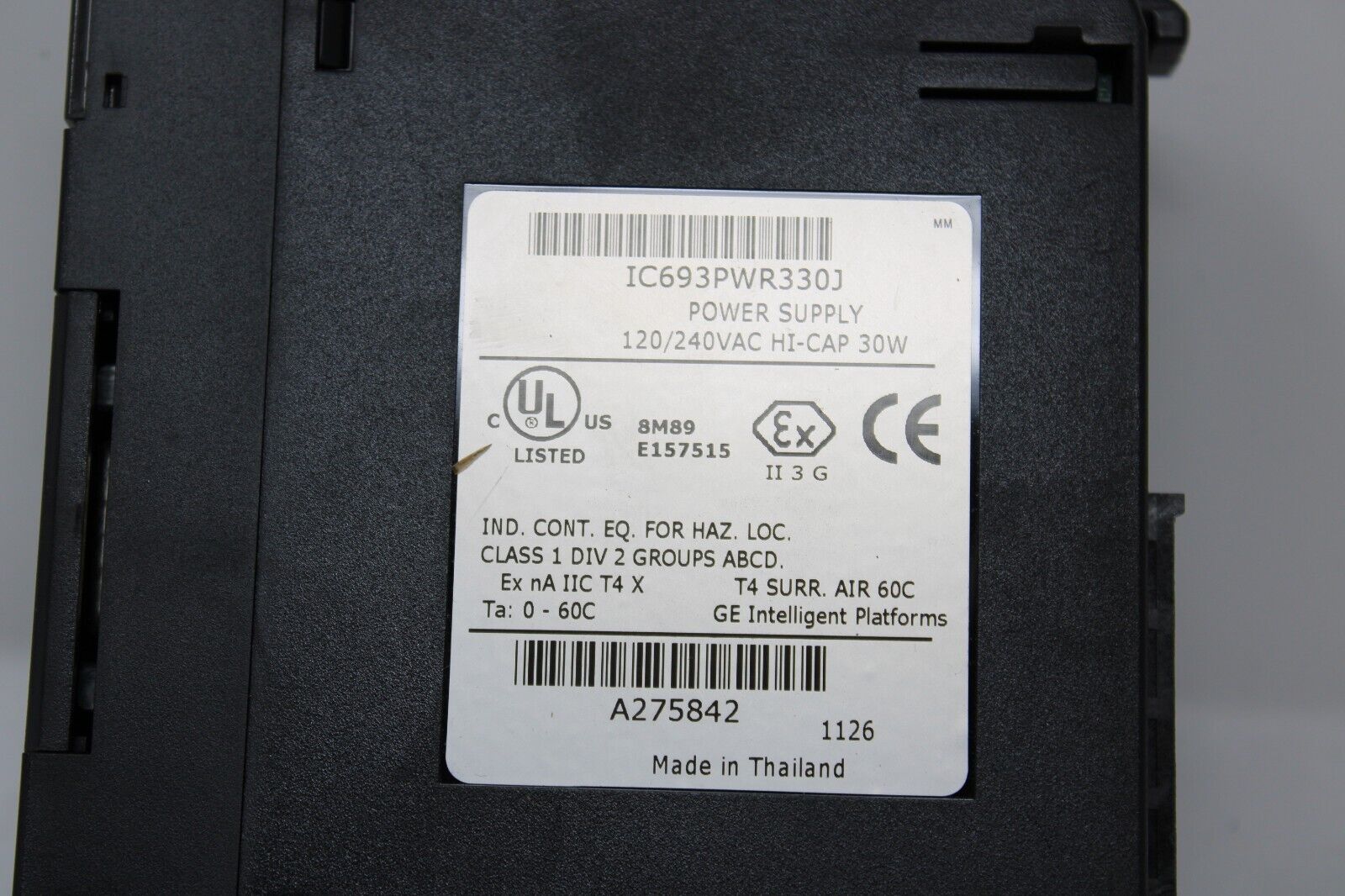 new GE Fanuc IC693PWR330J Power Supply - GE