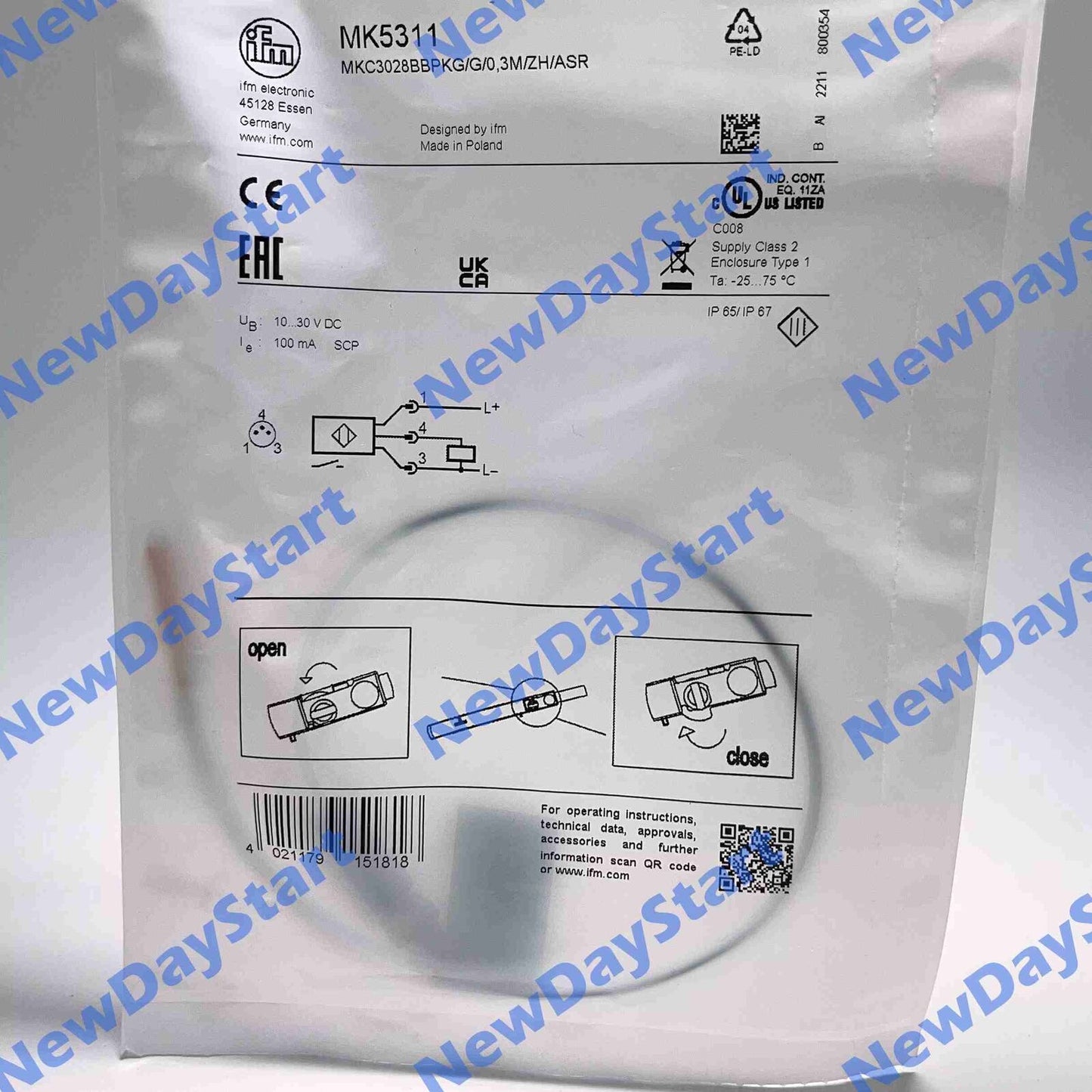 New Magnetic Switch Sensor MK5311 - XYZ ELECTRONICS