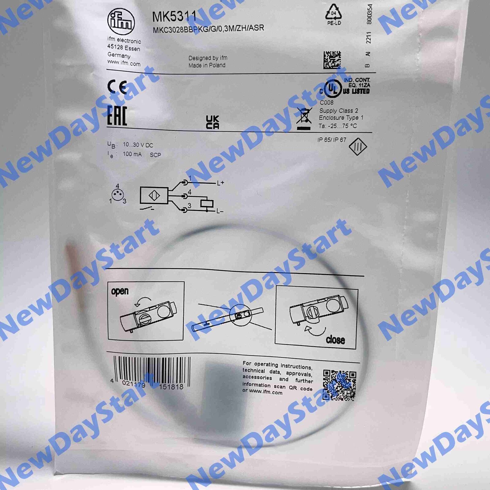 New Magnetic Switch Sensor MK5311 - XYZ ELECTRONICS