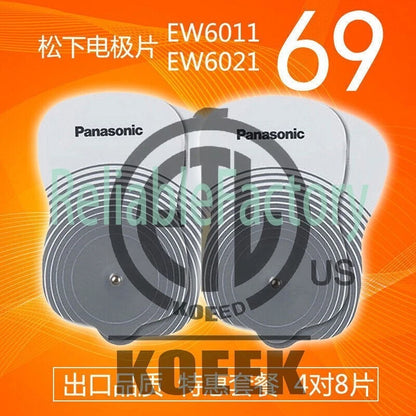 4 Pair 8 pieces For EW6021P EW6011PP EW0603P electrode Massager