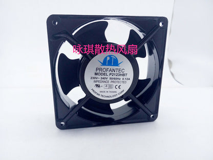 1pcs P2123HBT 12038 220V 0.12/0.1A cooling fan