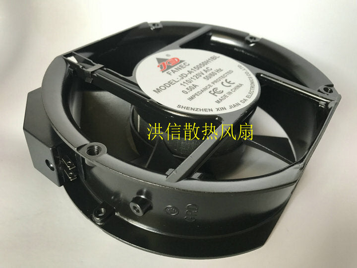1pcs  JD-A15050H1BL 110/120V 0.50A 50/60HZ 172*51MM cooling fan