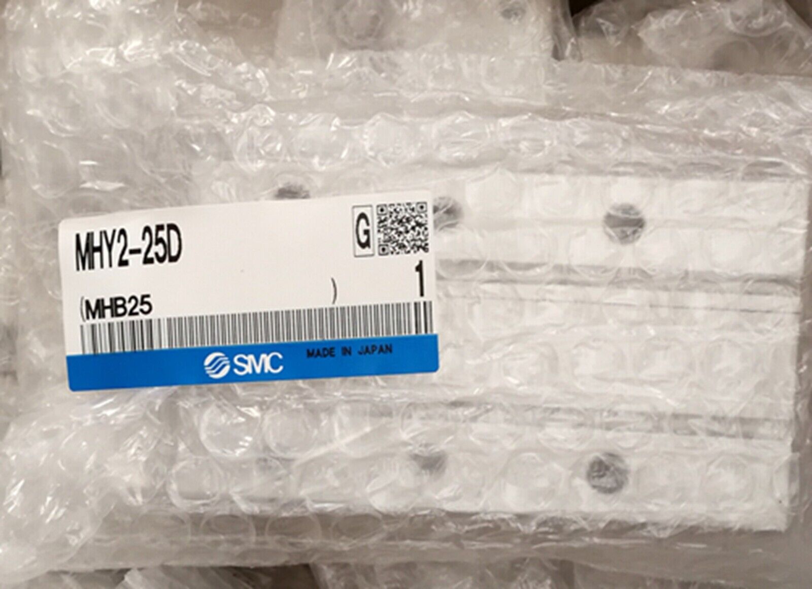 SMC MHY2-25D Pneumatic Gripper Cylinder with 250 PSI - SMC