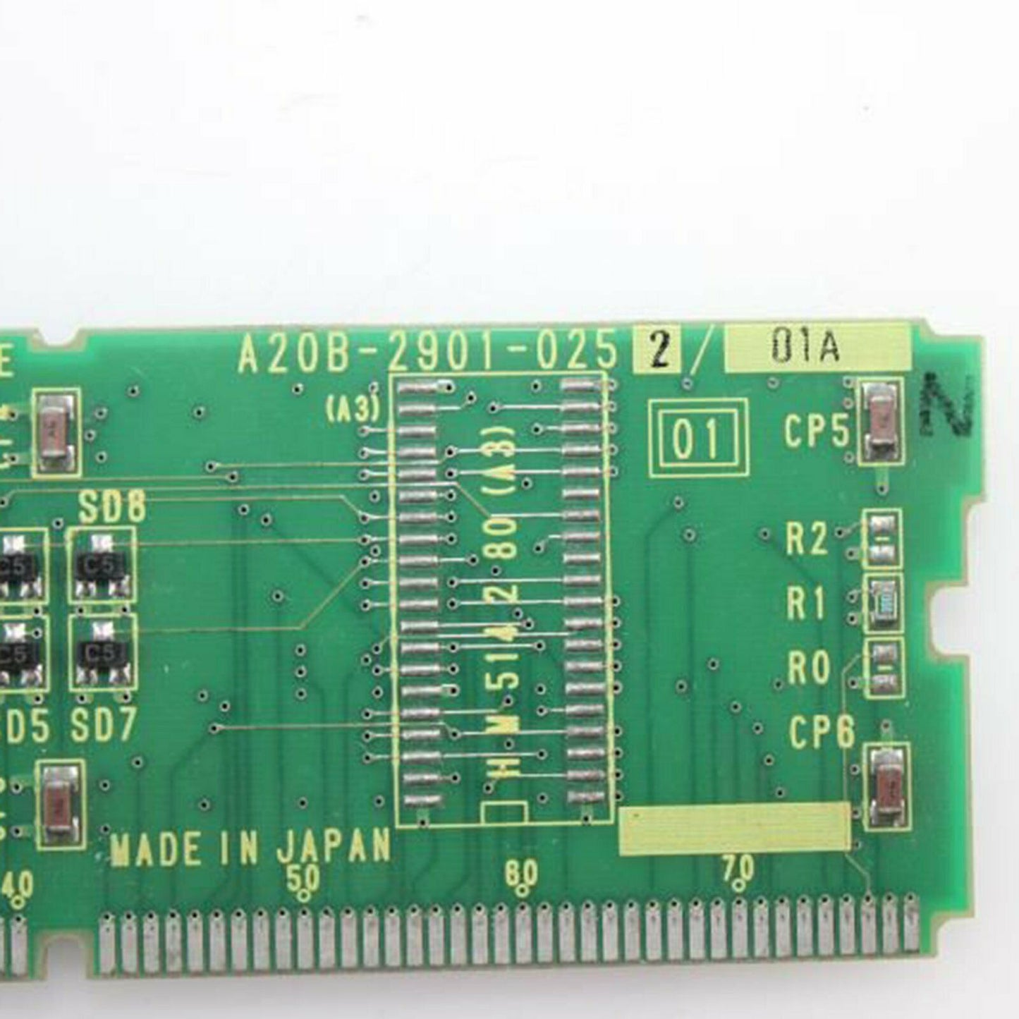 used One Fanuc A20B-2901-0252 circuit board A20B29010252 Fully Tested - KOEED