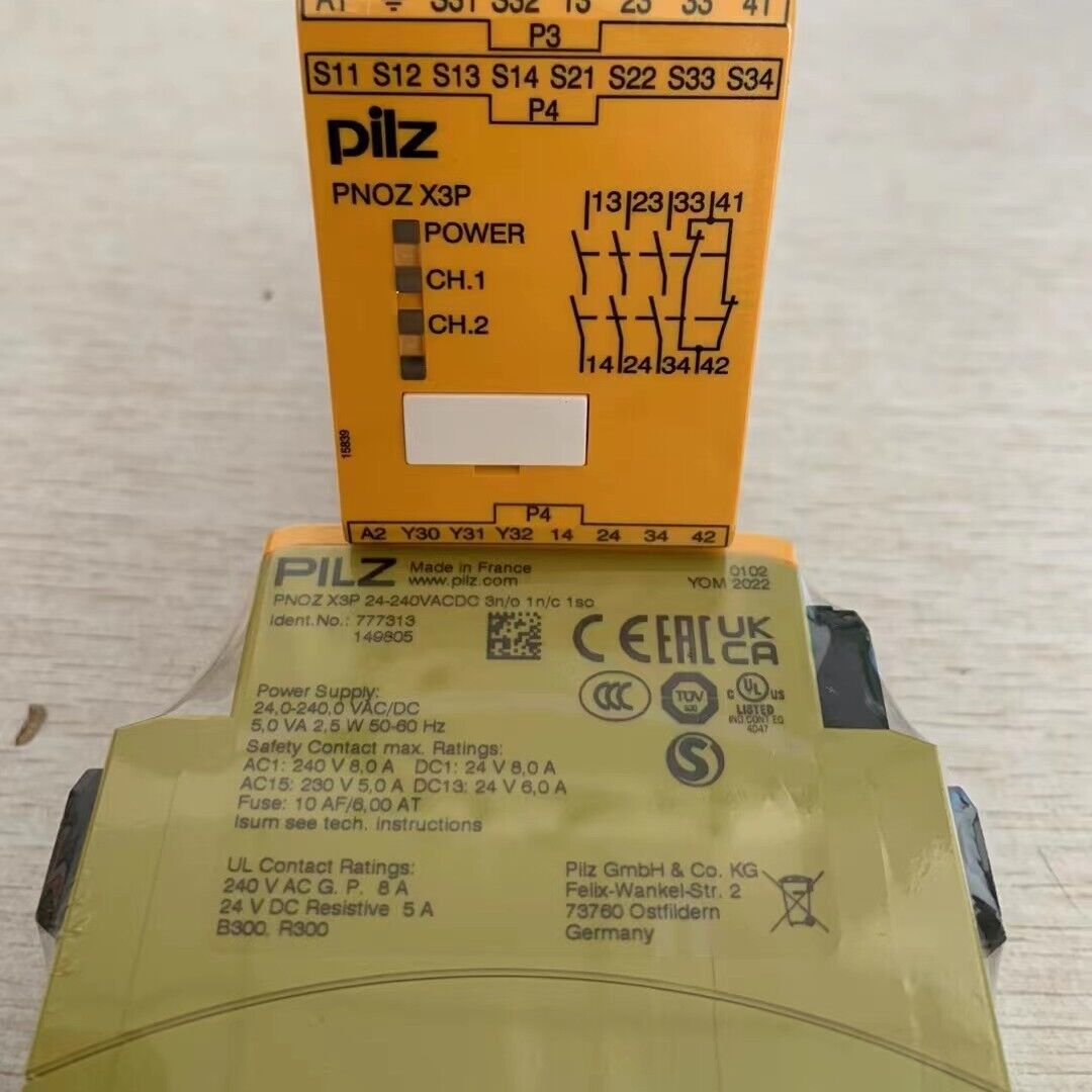 New PILZ 777313 Safety Relay - KOEED