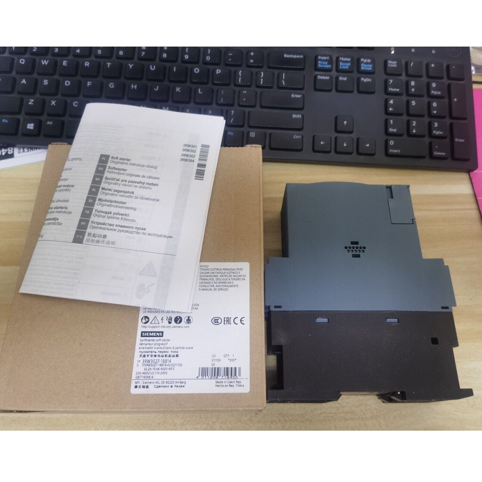New SiemensONE 3RW3027-1BB14 Soft Starter 15KW – 1-Year Warranty - SIEMENS