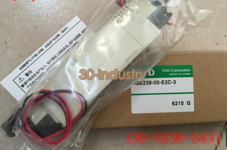 CKD 4GE239-00-E2C-3 DC24V Solenoid Valve for Efficient Operation - OMRON