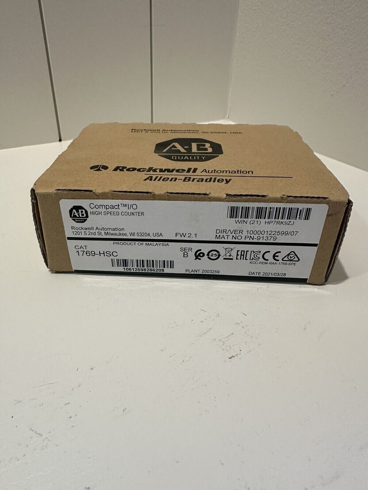 New Sealed AB 1769-HSC Ser CompactLogix High-Speed Counter Module - KOEED