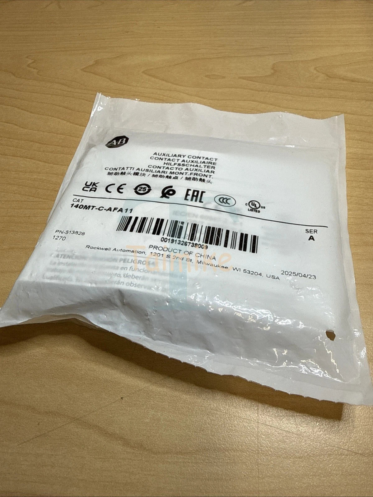 ! Allen Bradley AB 140MT-C-AFA11 Auxiliary Contact PN-513828