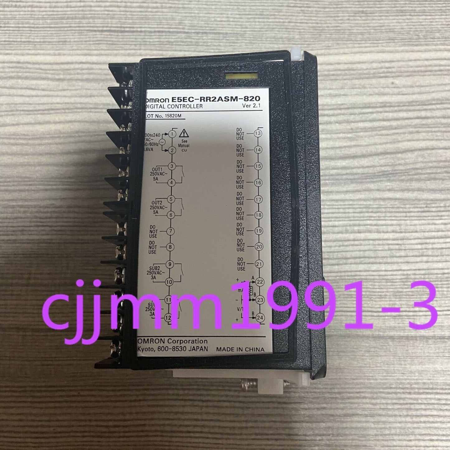 OMRON E5EC-RR2ASM-820 1PC Smart Sensor Product - OMRON