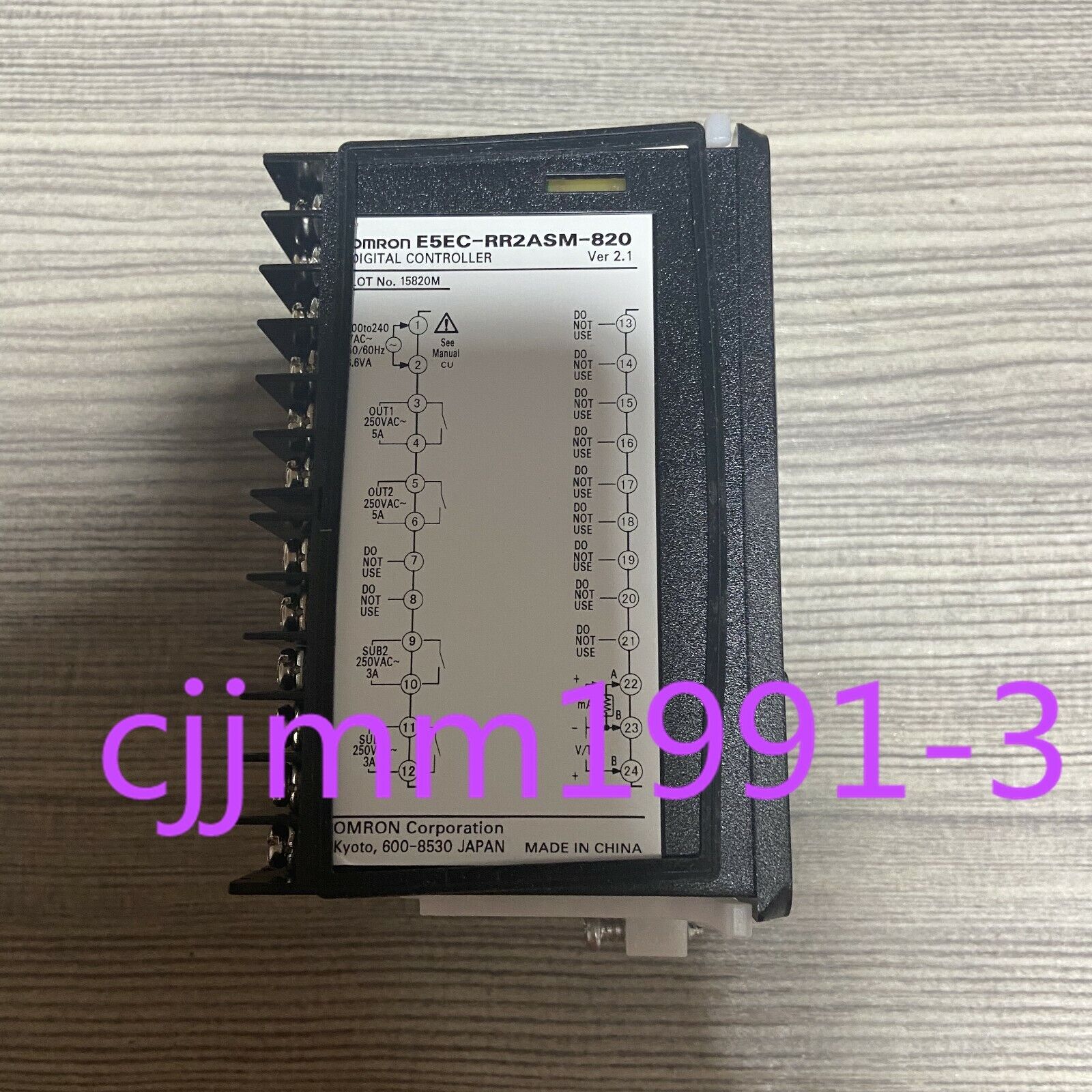 OMRON E5EC-RR2ASM-820 1PC Smart Sensor Product - OMRON