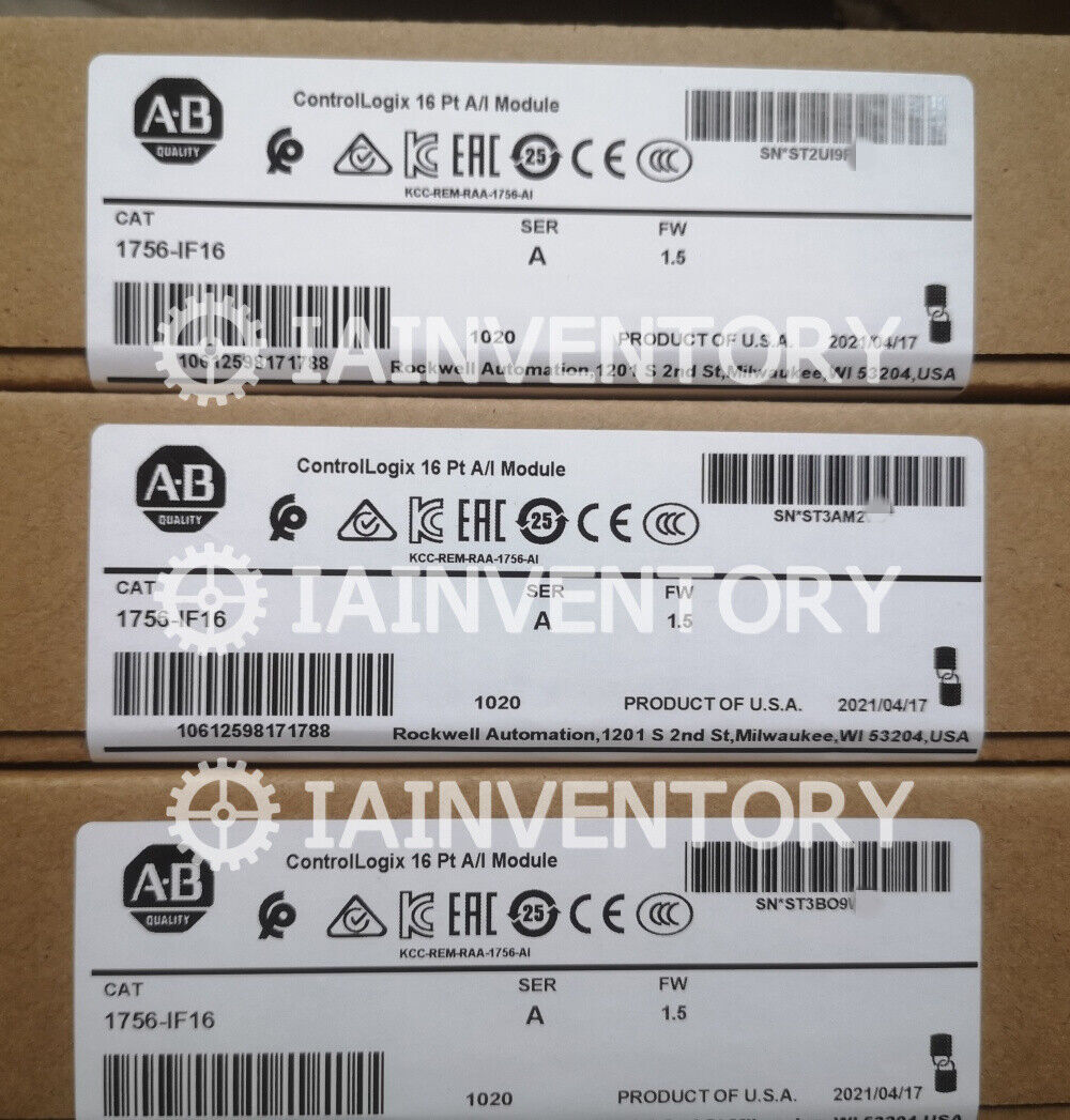 1PC  New Allen-Bradley 1756-IF16 Next Day Air Available