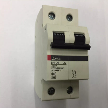 1PCS for Mitsubishi BH-D6 2P C6 Air Switch Mini Circuit Breaker