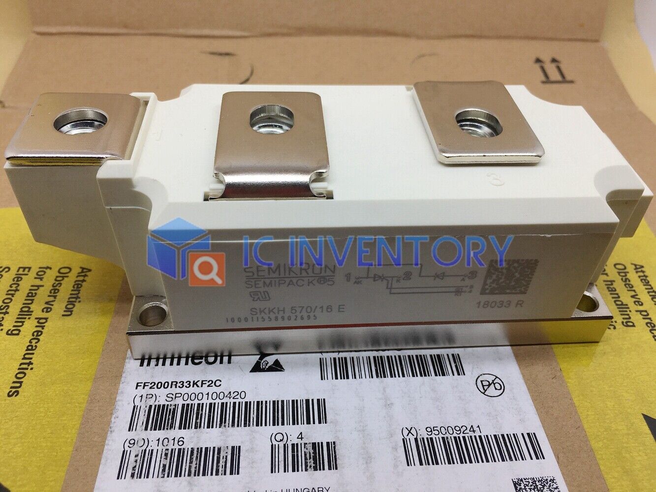 new 1PCS SKKH570/16E Module SKKH570-16E Power Module Supply Quality Guaranteetee - ECOPOWER SOLUTIONS