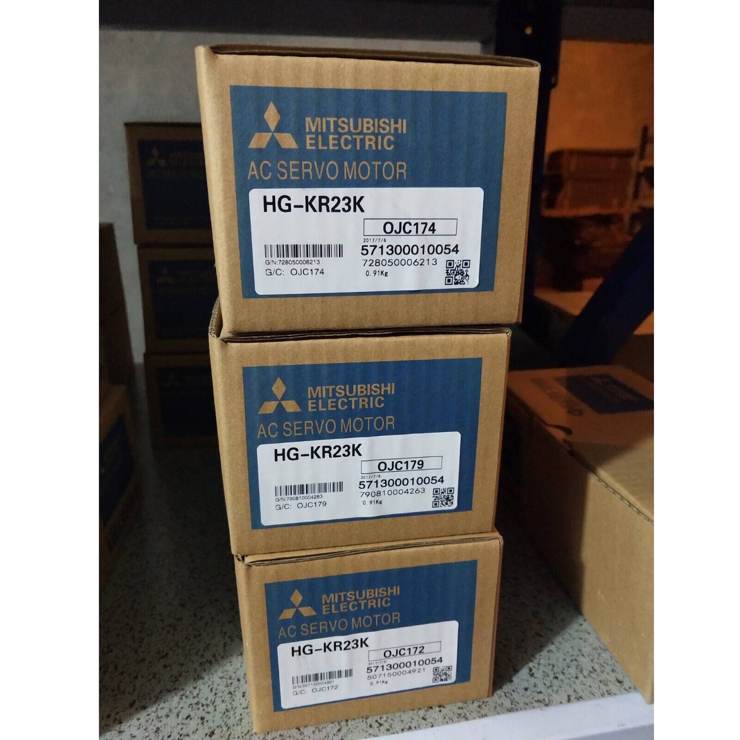 new 1PC  Mitsubishi AC Servo Motor HG-KR23K HG-KR23K IN BOX FAST SHIP Mitsubishi