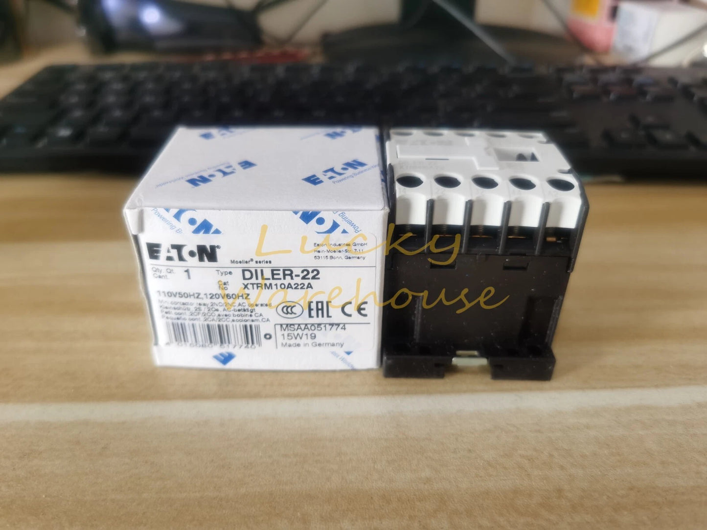 1PCS Eaton Moeller DILER-22 XTRM10A22A AC Contactor 110V