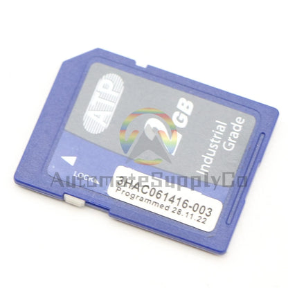 1Pc 3HAC047184-003 F ABB Robot IRC5 control cabinet 2GB SD Card robot file card