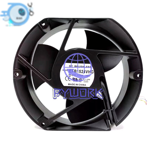 DELTA EFB1524VHG Cooling Fan 24V 1.70A~