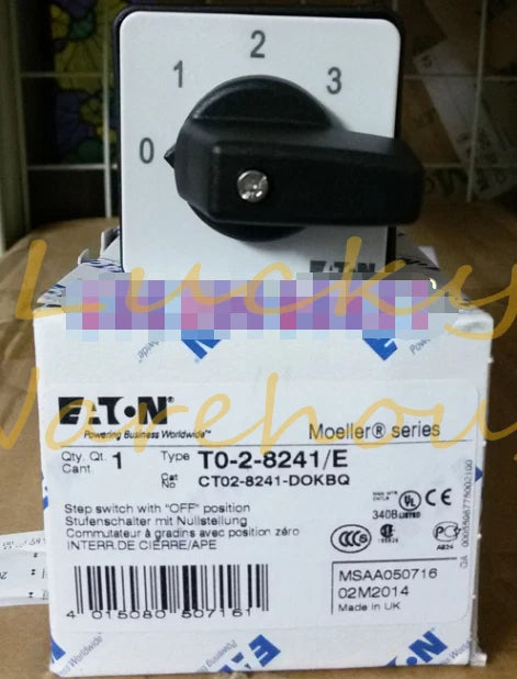 1PCS Eaton Moeller T0-2-8241/E CT02-8241-DOKBQ Step Switch