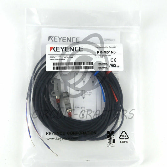 1PCS Keyence PR-M51N3 Photoelectric Sensor 1.2m